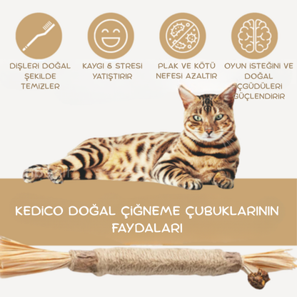 KEDİCO™ Doğal Matatabi Çubuğu