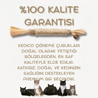 KEDİCO™ Doğal Matatabi Çubuğu